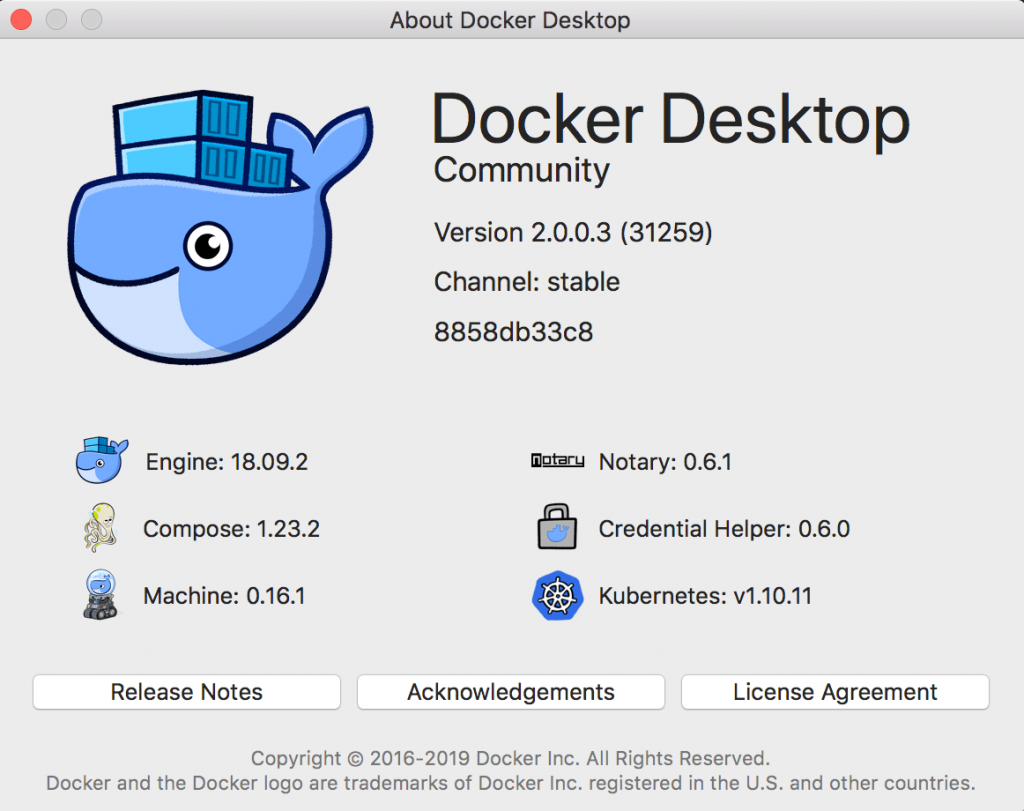 Docker components